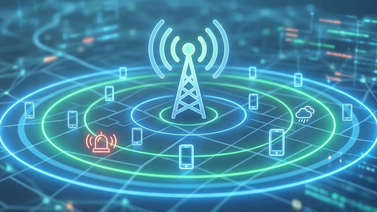 qué es la tecnología cell broadcast