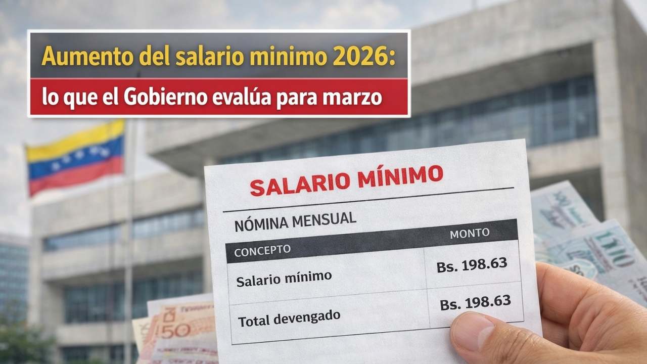 qué está evaluando el gobierno para