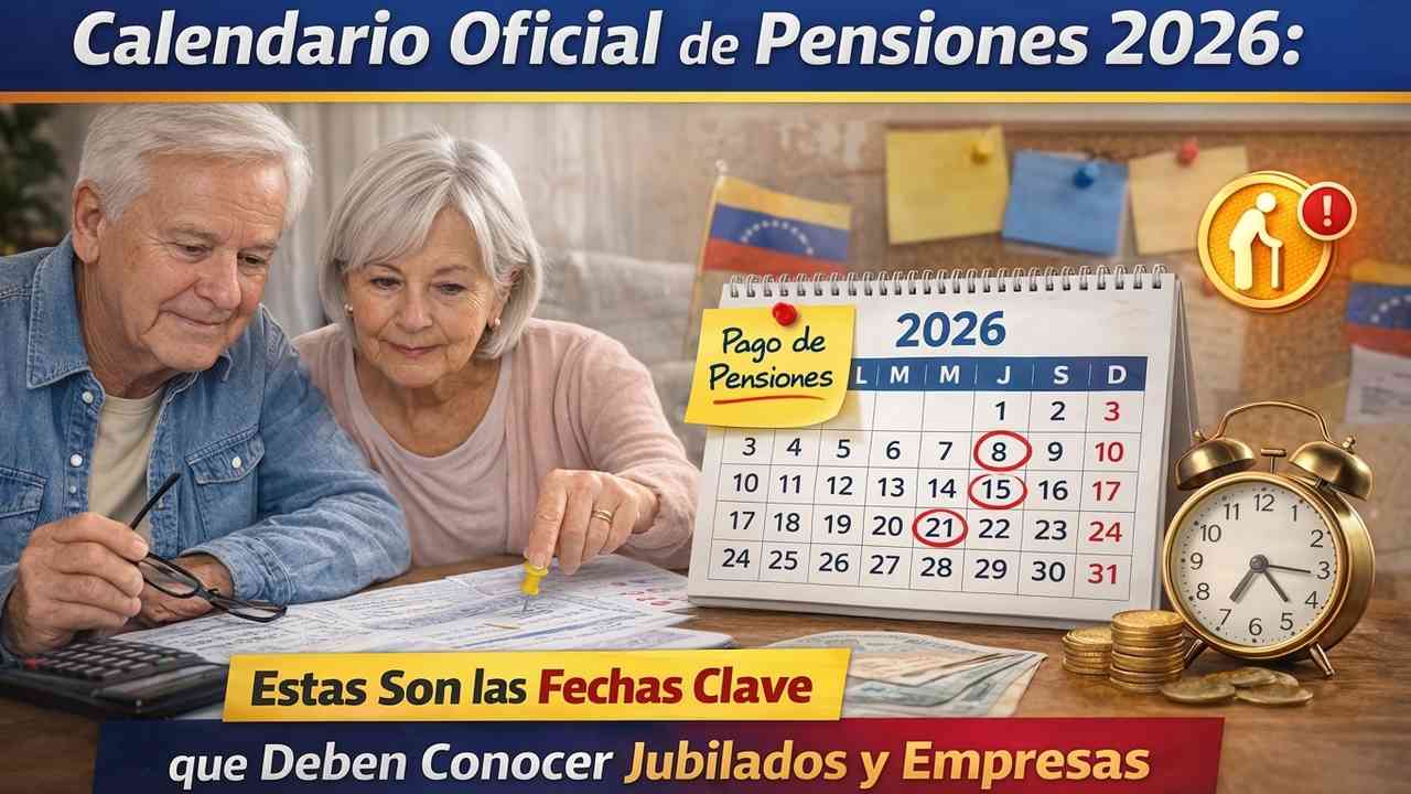 qué incluye el calendario oficial de
